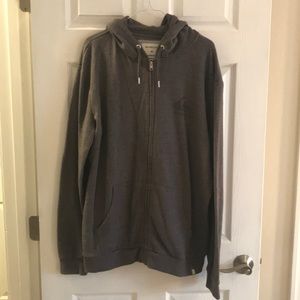 Men’s Quicksilver zip-up hoodie!